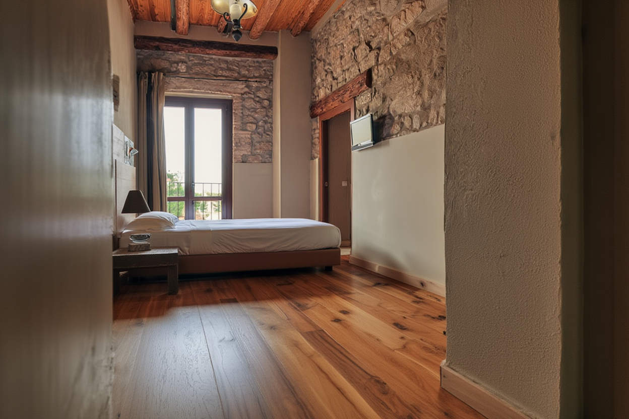 Habitación Habitación Individual Confort del Hotel Restaurant La Garbinada - Vista 1