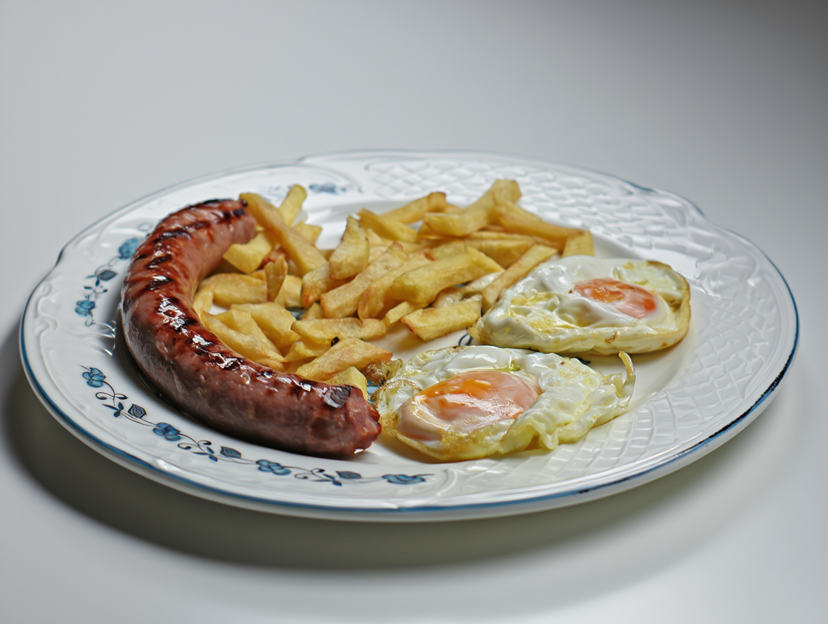 Longaniza a la brasa